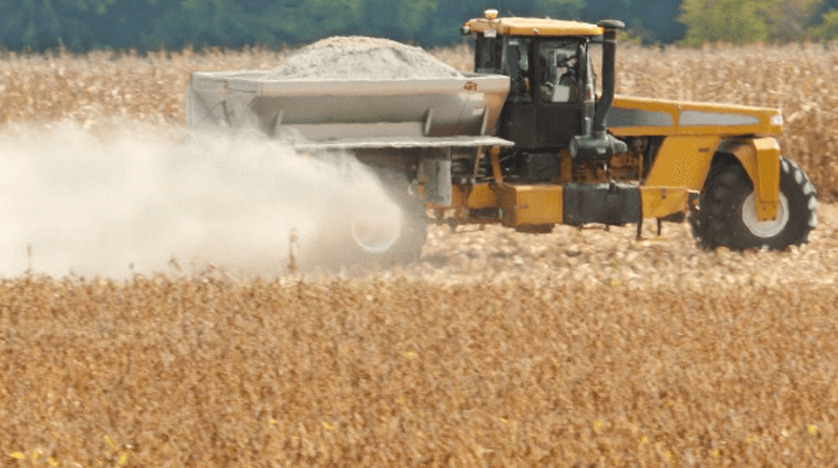 tractor, agricultural lime