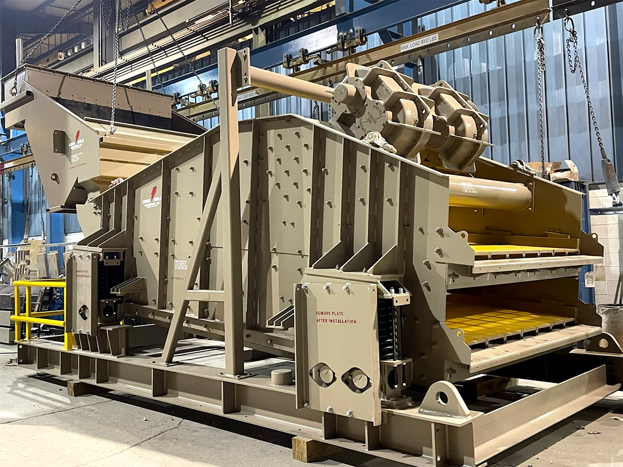 Horizontal Vibrating Screen