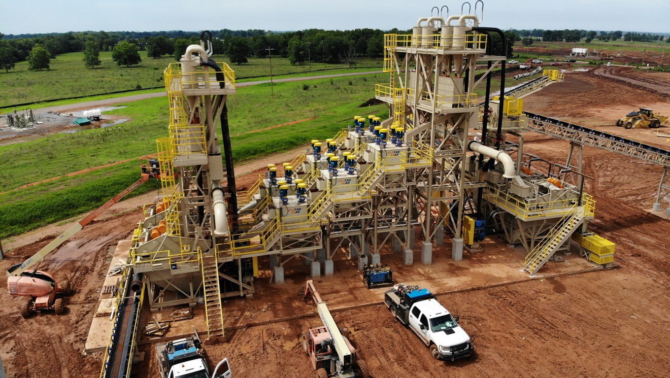 600 TPH Product Frac Sand Plant