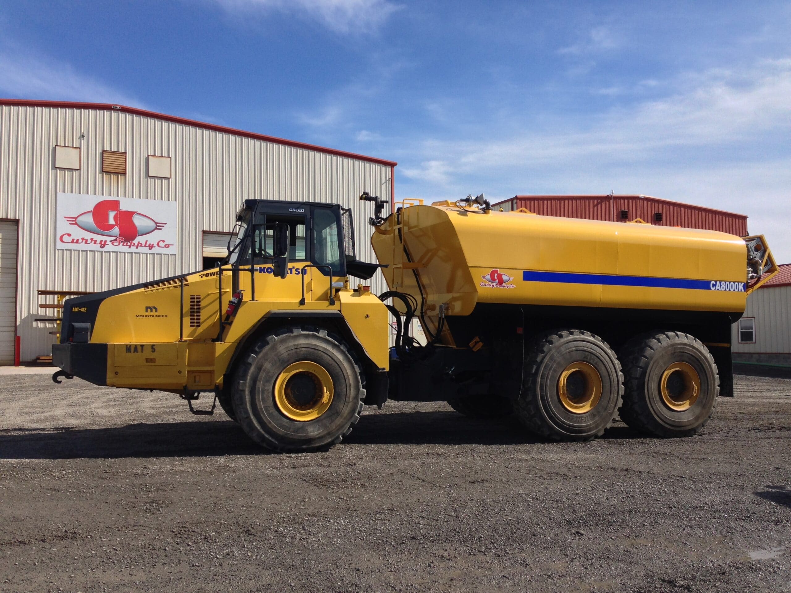 Off-Road Articulated Water Trucks