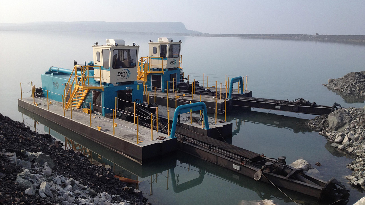 dsc dredge, hull pump conventional dredge