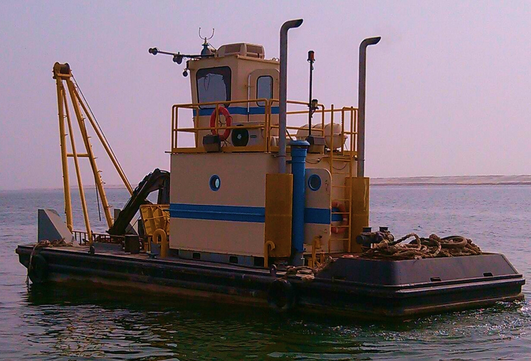 dsc dredge, shark class, portable cutter suction dredge, workboat