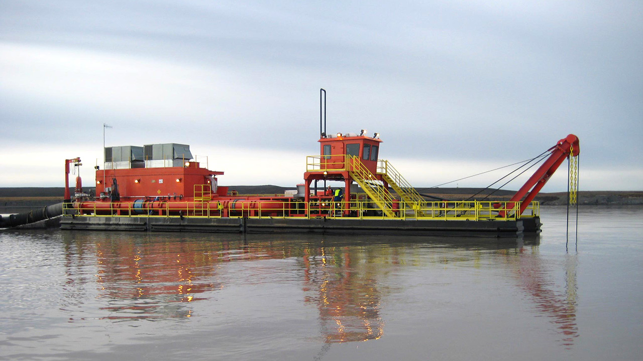 dsc dredge, hull pump conventional dredge