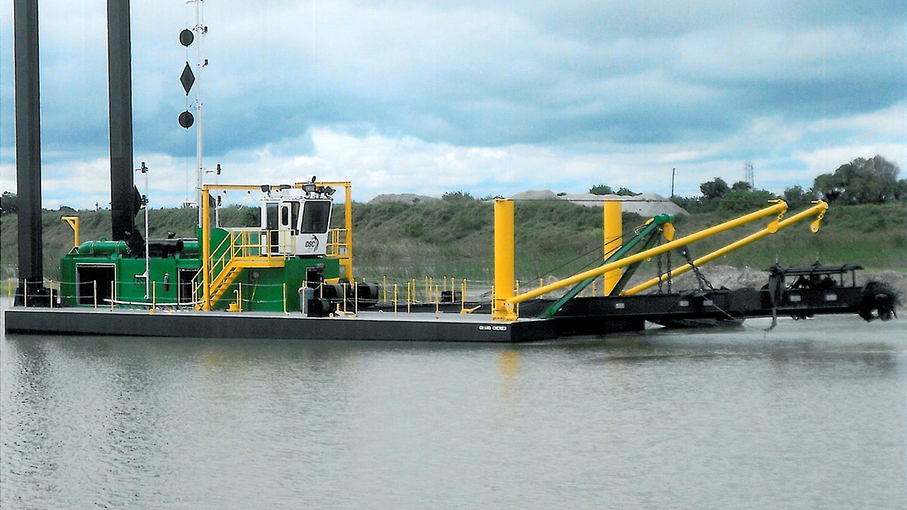 dsc dredge, hull pump conventional dredge