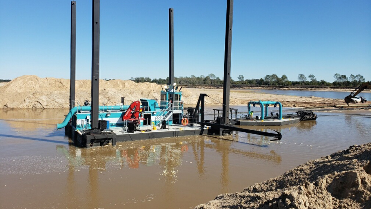 dsc dredge, swinging ladder dredge