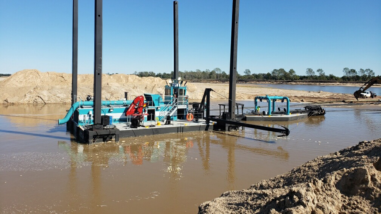 dsc dredge, swinging ladder dredge