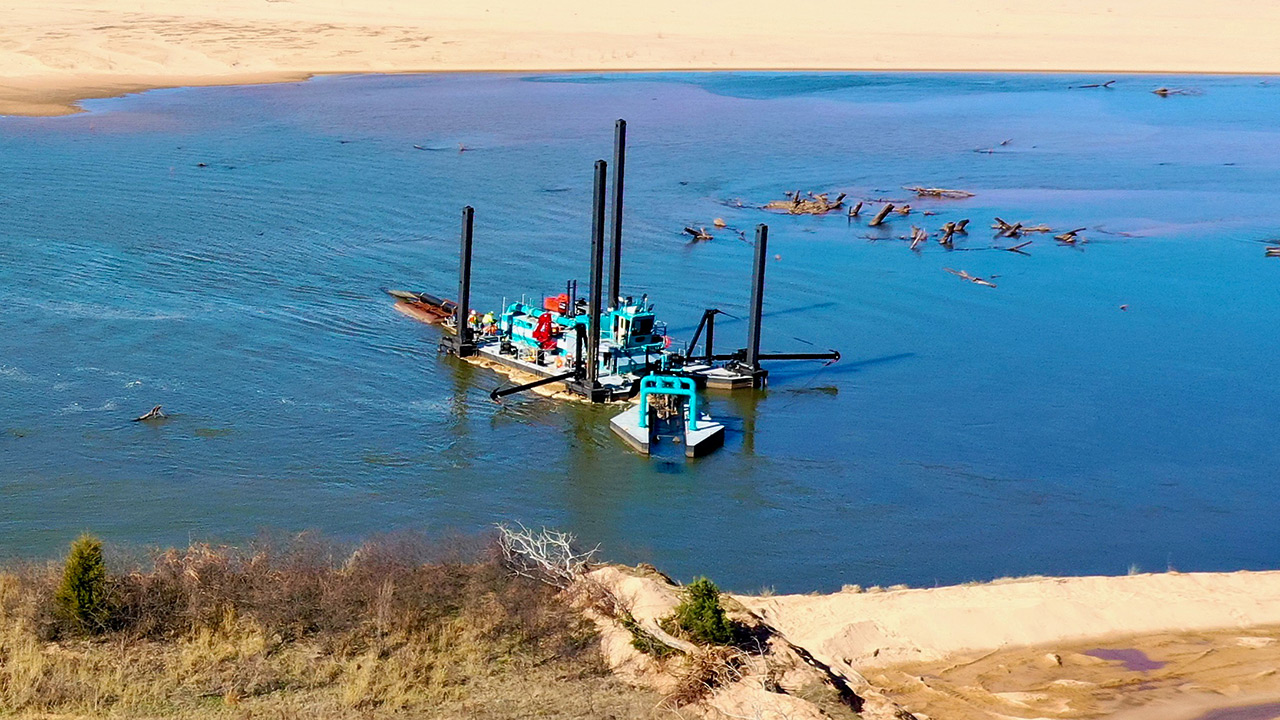 dsc dredge, swinging ladder dredge