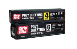 Grip-Rite Poly Sheeting