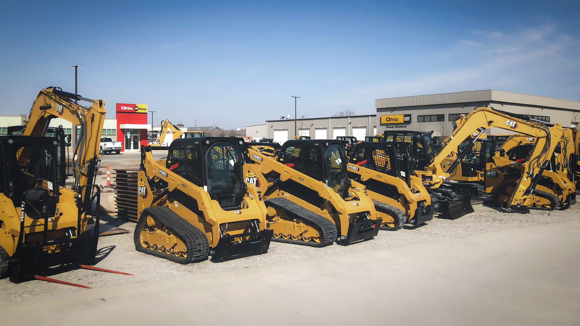 ohio cat rental store