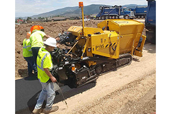 ohio cat, roadwork equipment, asphalt pavers