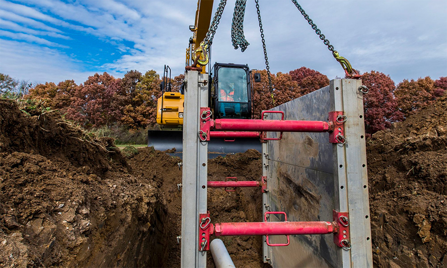 ohio cat, rental trench shoring