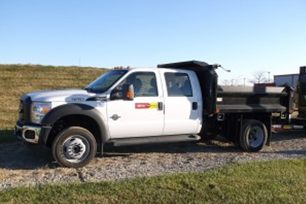 ohio cat, truck & trailers, dump truck