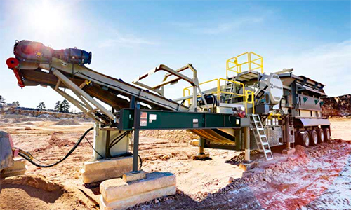 ohio cat, crushing, screening, conveying