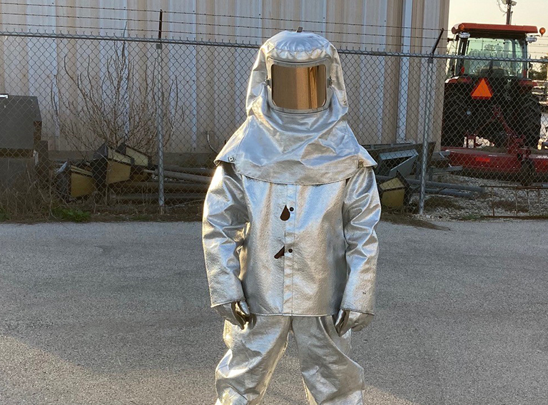 customized waste management suits